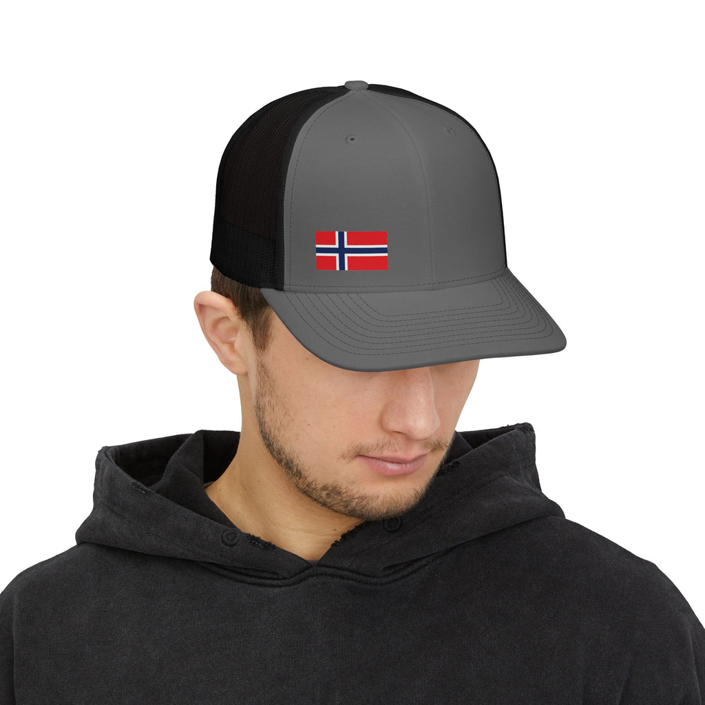 Norwegian Flag 'Norsk Drip' Snapback Trucker Cap