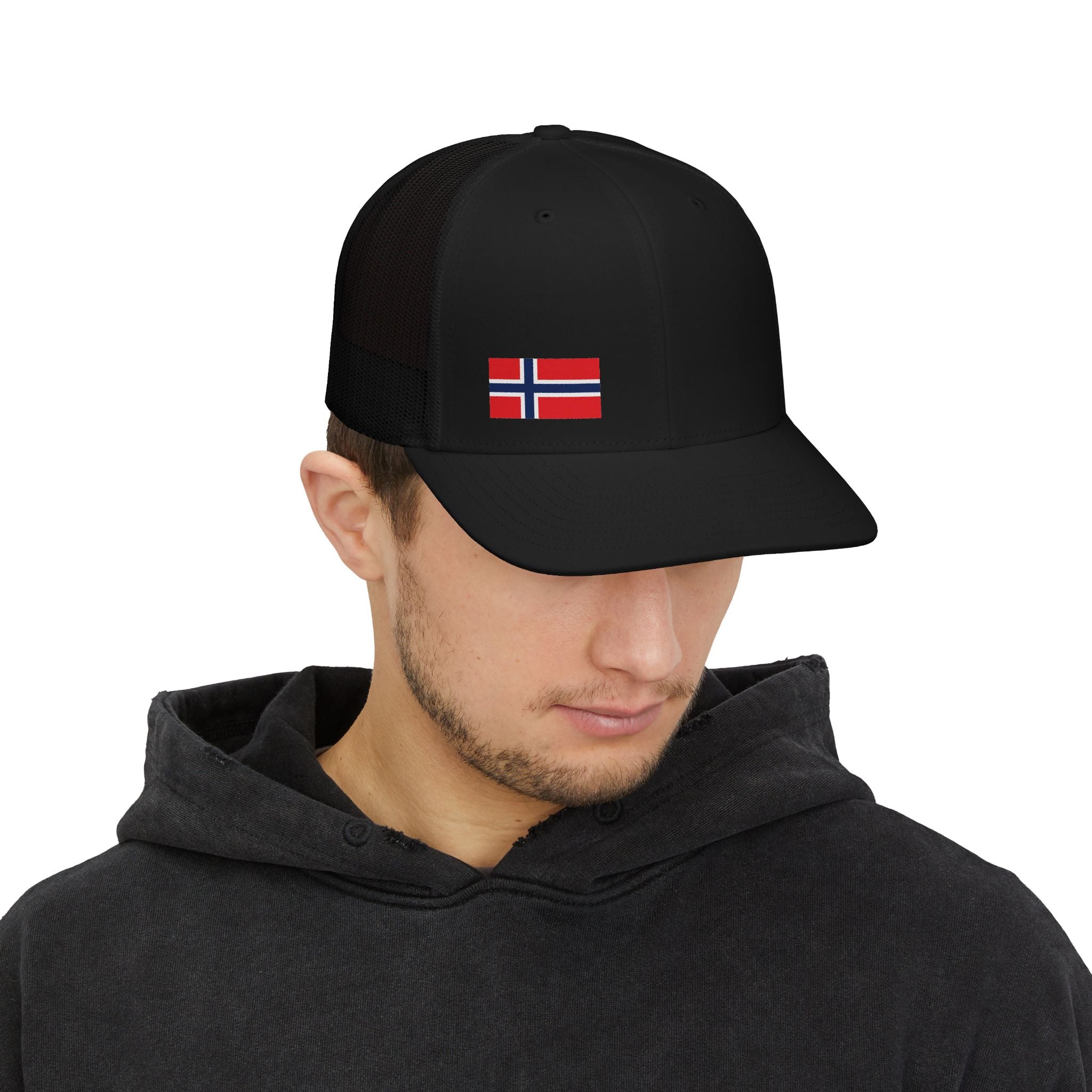 Norwegian Flag 'Norsk Drip' Snapback Trucker Cap
